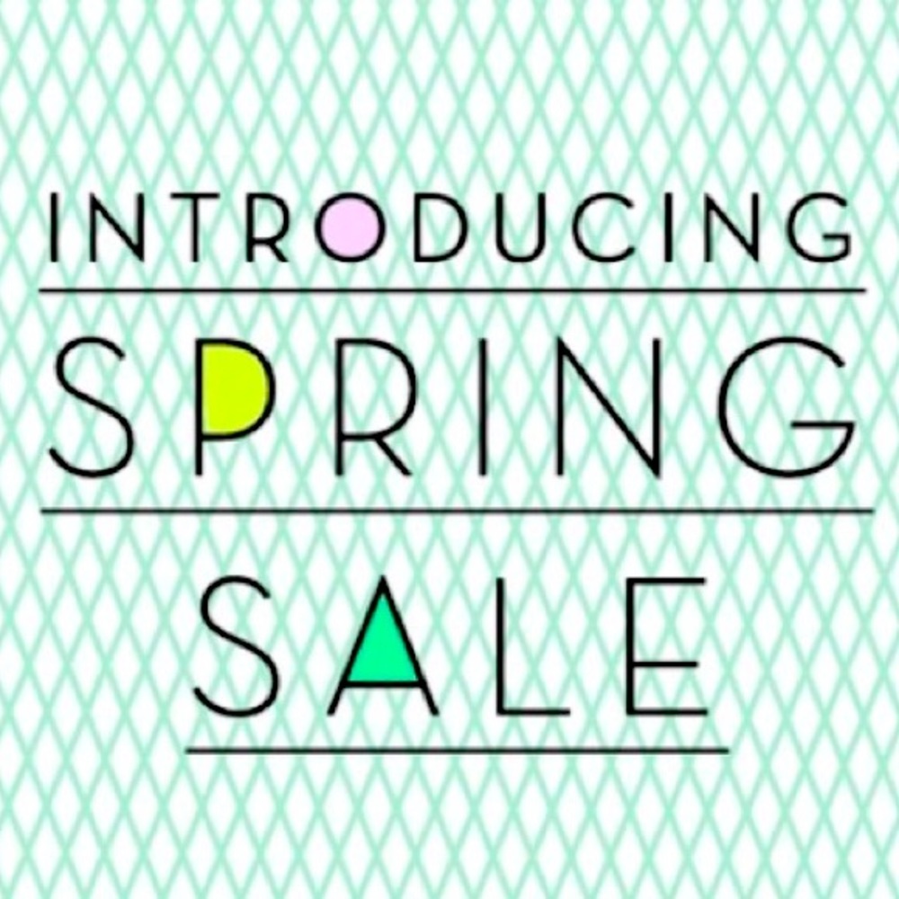 SPRING SALE 🌷☀️